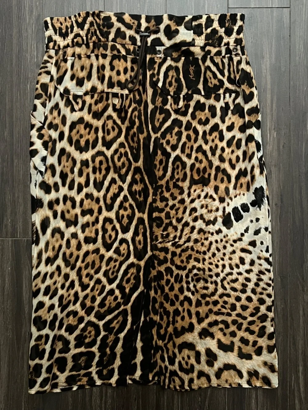YvesSaintLaurent Animal print Silk Skirt - Picture 5 of 13